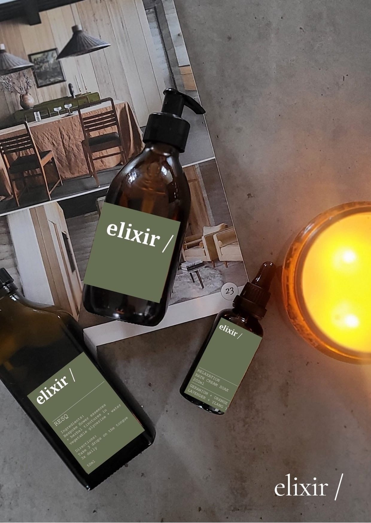 elixir/ Flower essences 50ml