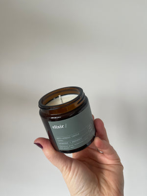 elixir/ Natural Anti-stress Candle Small 125ml