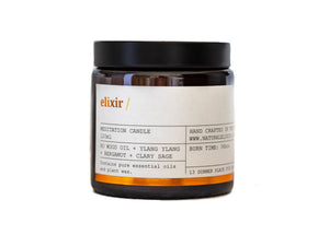 elixir/ Natural Anti-stress Candle Small 125ml