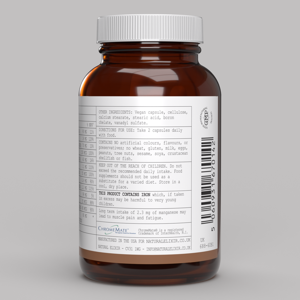 elixir/ Daily Essential Minerals 60 Vegan Capsules