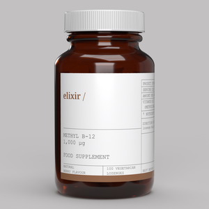 elixir/ Methyl B12 1,000 mcg Veg 100 Lozenges - Natural Berry Flavour