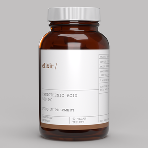 elixir/ Pantothenic Acid 500 mg Veg 60 Tablets