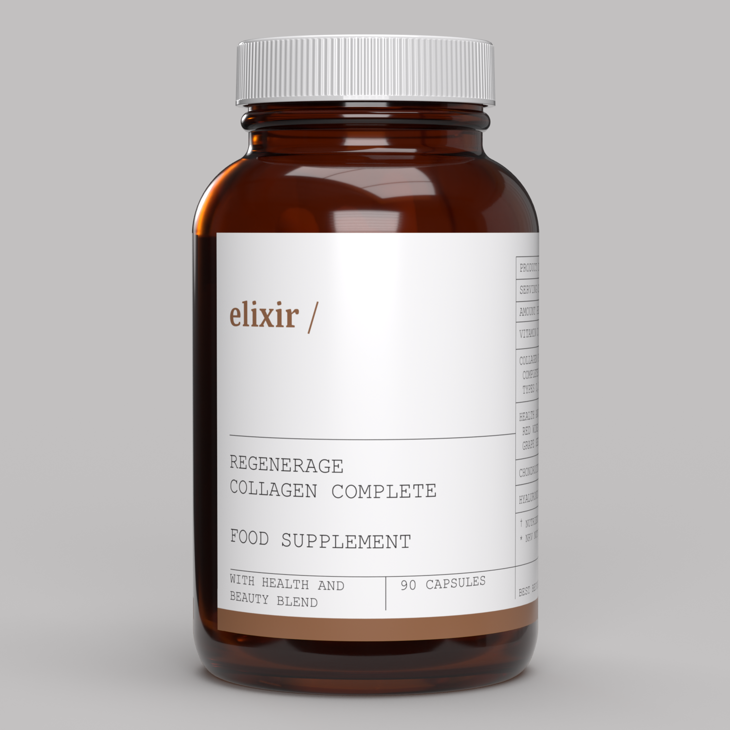 elixir/ Regenerage Collagen Complete 90 Capsules