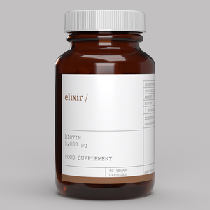 elixir/ Biotin 5,000 mcg 60 Vegan Caps