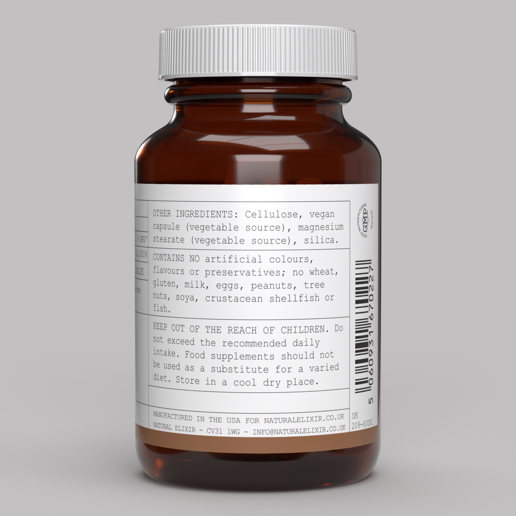 elixir/ Biotin 5,000 mcg 60 Vegan Caps