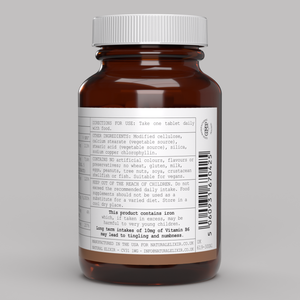 elixir/ Iron complex 29mg 30 Vegan Tablets