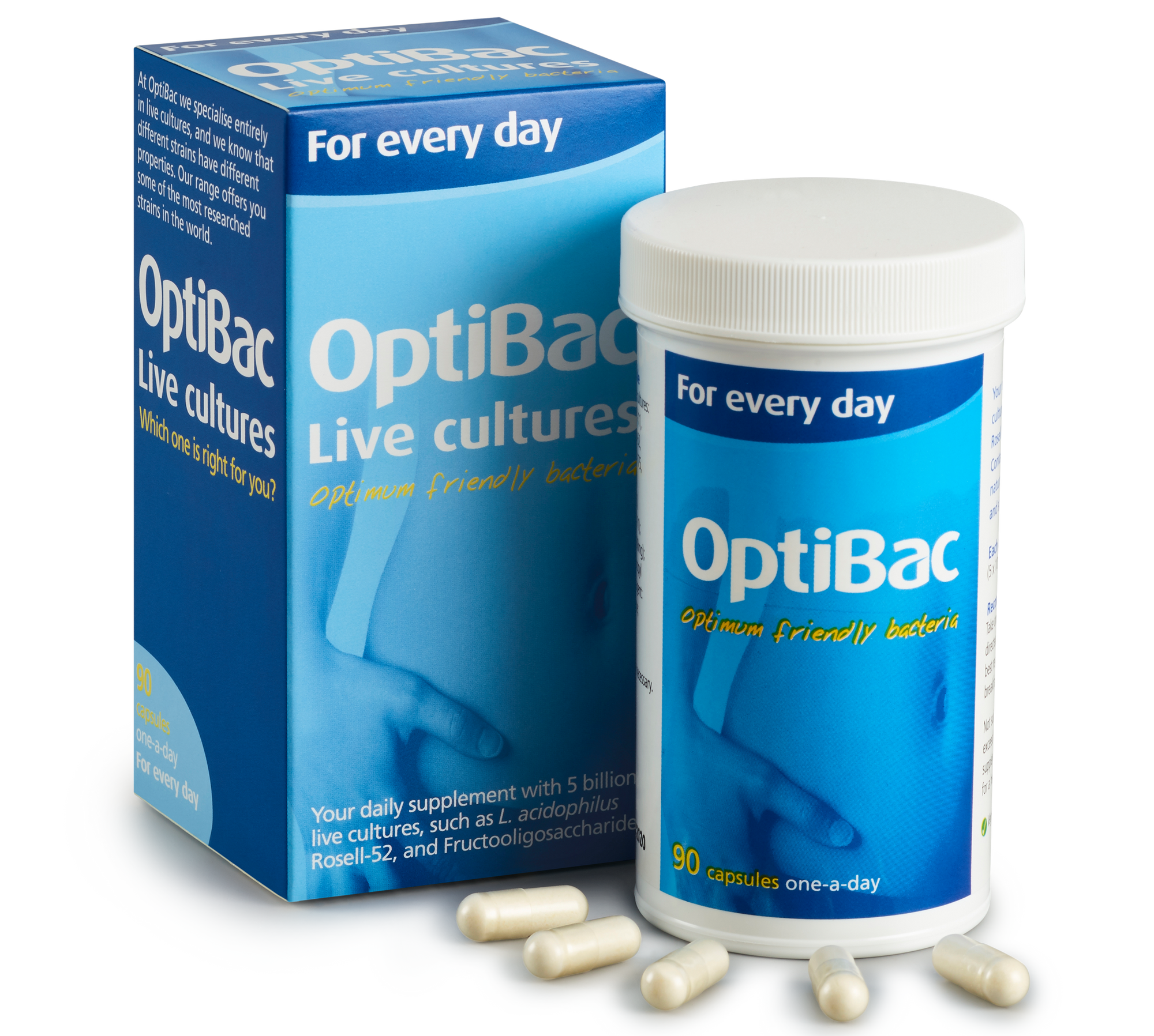 OPTIBAC probiotics For every day 90 capsules