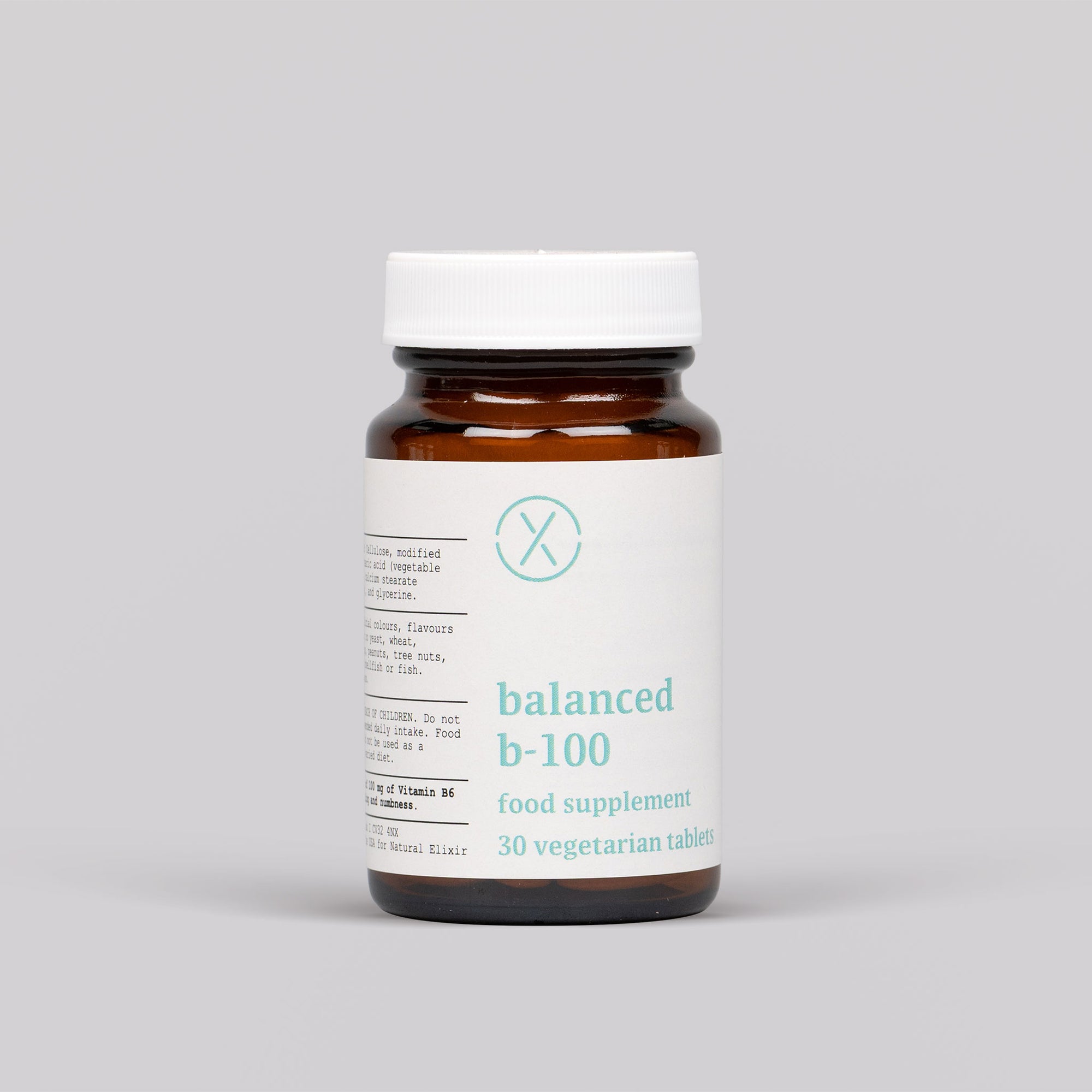 Elixir Balanced B100 30 Veg tablets