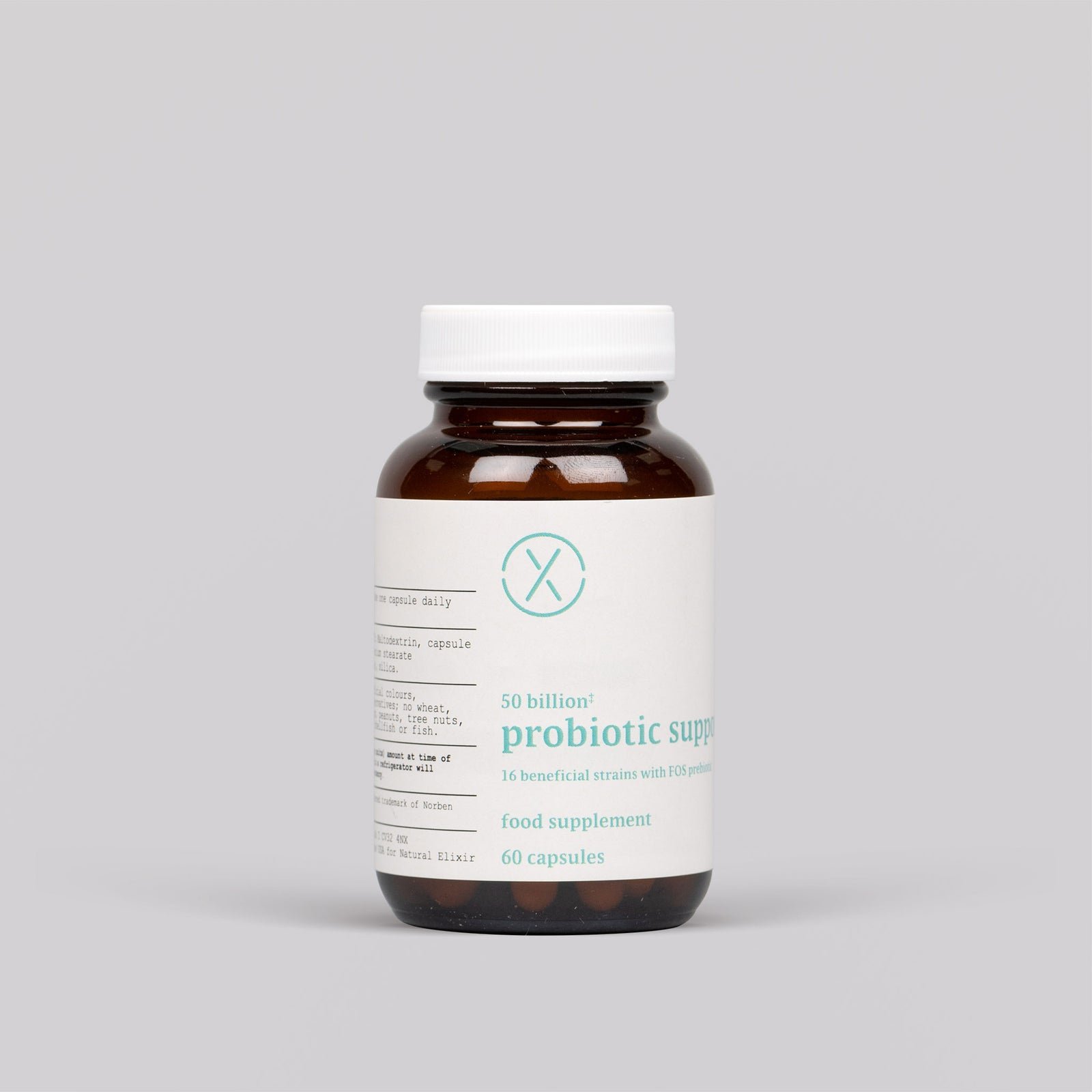 Elixir 50 Billion Probiotic Support 60 Capsules