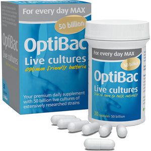 OPTIBAC probiotics For every day MAX 30 capsules